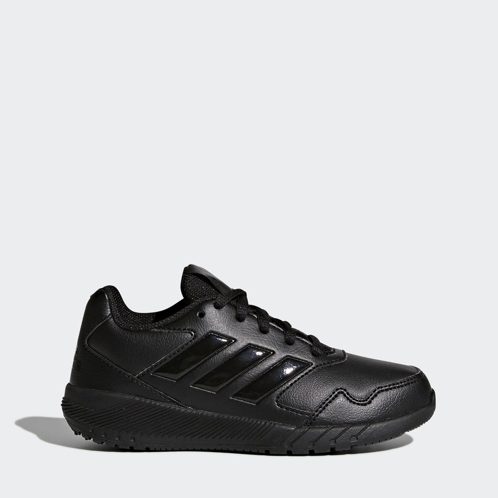 Adidas Altarun - παπουτσια για τρεξιμο για αγορια - Μαυρα/Μαυρα/Γκρι,Μέγεθος: EU 27 – 39 1/3 (255LQA